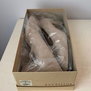 Ann Taylor Suede Heels